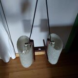 Scandinavian suspension with its two wall light
