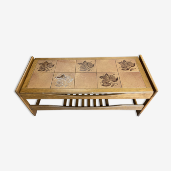 Mid Century Tile Coffee Table