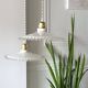 Suspension en opaline