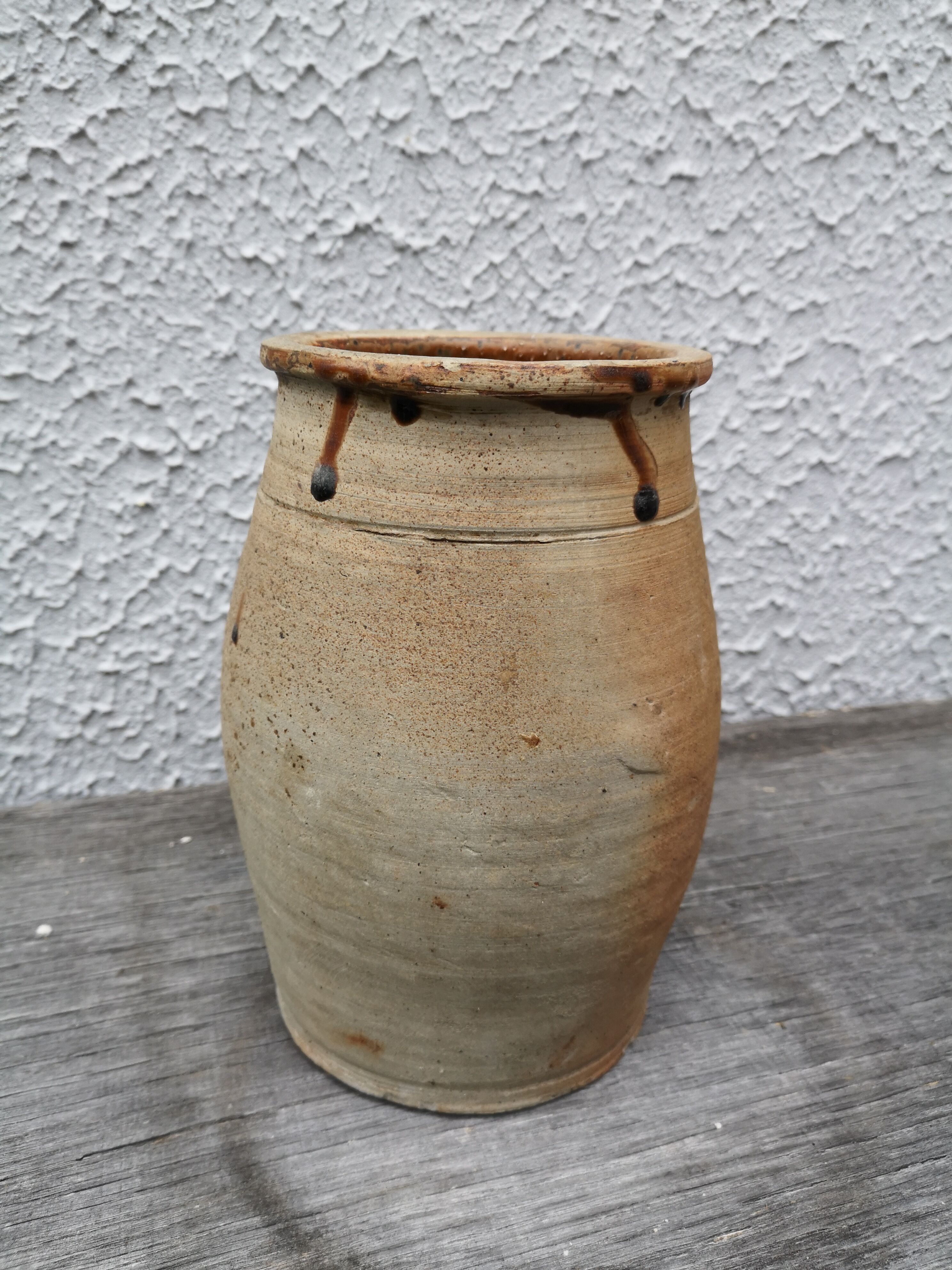 Old terracotta pot