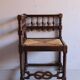 Vintage fireplace corner chair