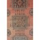 Vintage Turkish hallway rug 83x652 cm