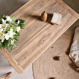 Table basse en noyer