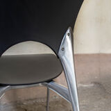 2 chaises empilablse Silla par Josep Llusca pour Driade Italia Année 1995