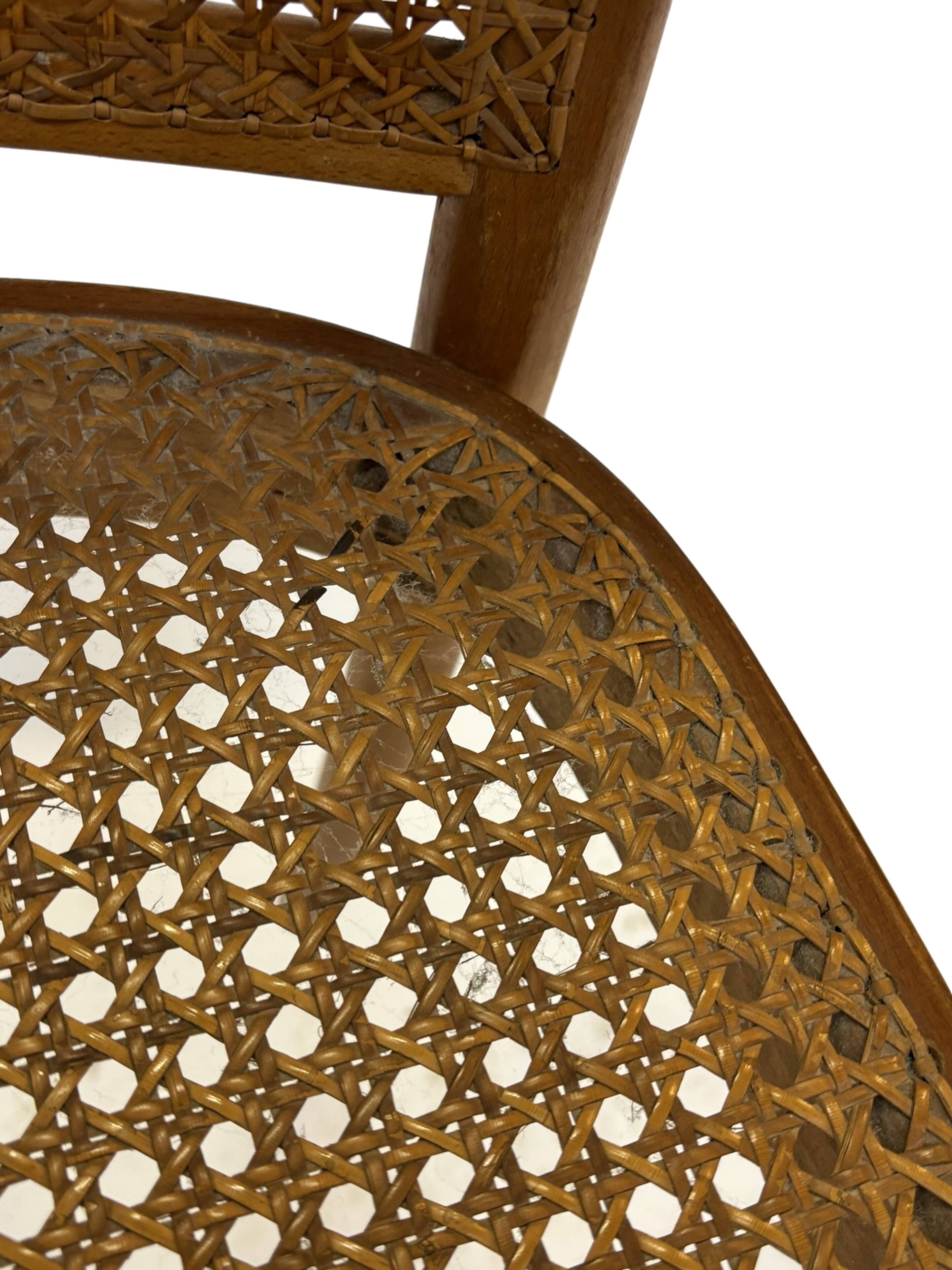 Chaise vintage modèle 811 / Chaise Prague de Josef Hoffmann pour Ligna 1950