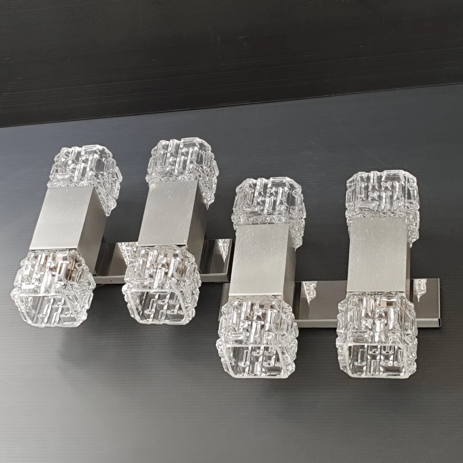 Pair of vintage wall lamps 1960