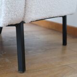 Paire de fauteuil bouclette 60's