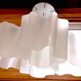 Modern Artemide chandelier, in 4 parts, late twentieth century, model "Logico" Murano glass, Italy