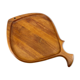 Teak tray, fish shape from Digsmed Denemark