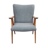 1950s  armchair in cherrywood