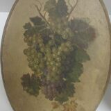 Pair of medallions still life XlXth century