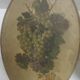 Paire de médaillons nature morte XlXe siècle