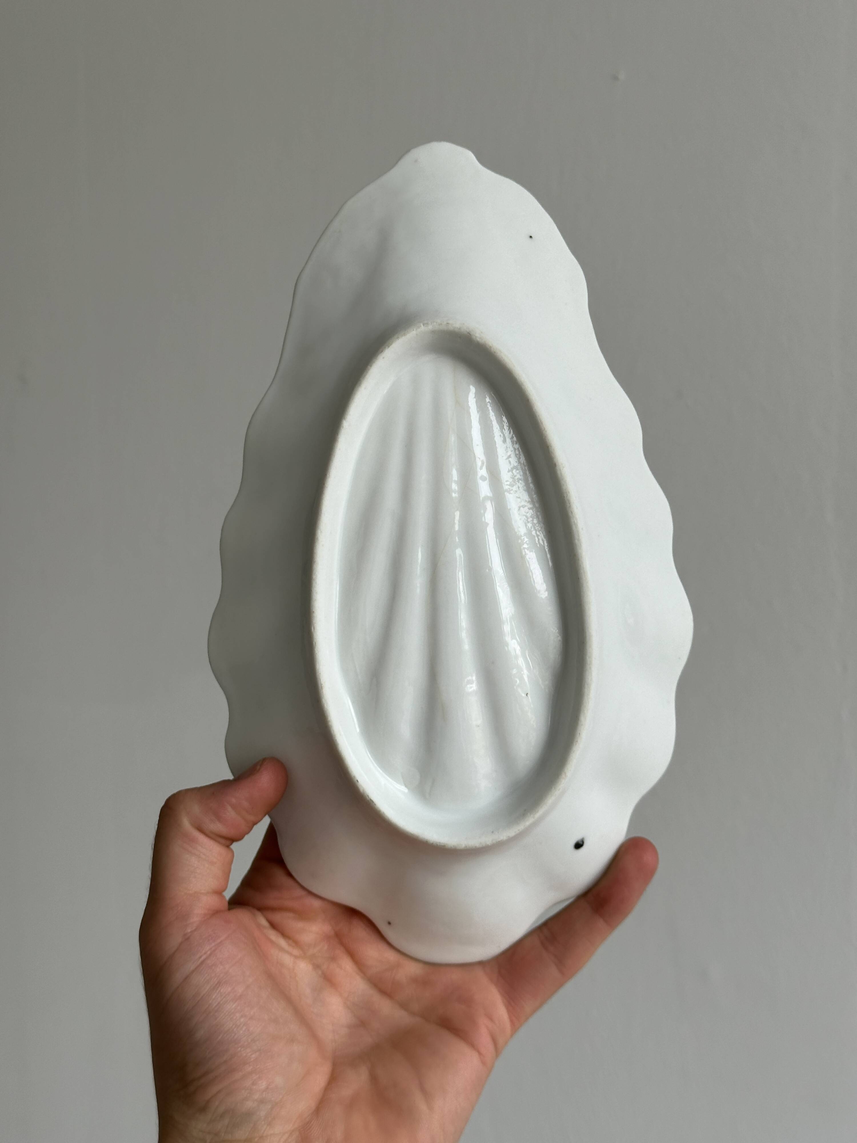 White porcelain bowl