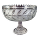 Centerpiece (or fruit bowl) on a cut crystal stand