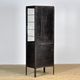 Cabinet de médecine en fer poli, années 1950