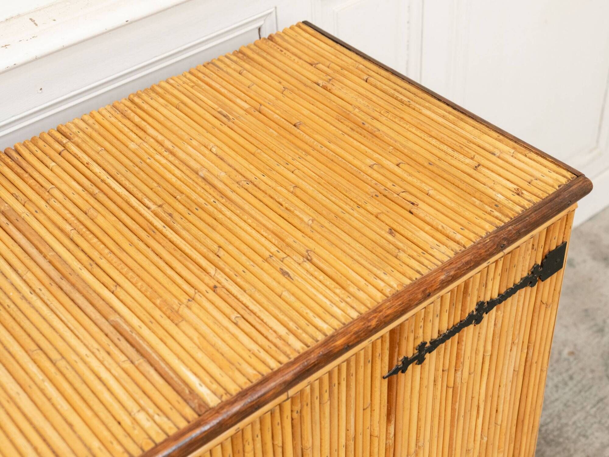 Audoux Minet rattan enfilade