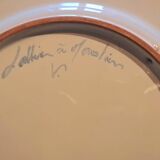 Moustiers decorative plate