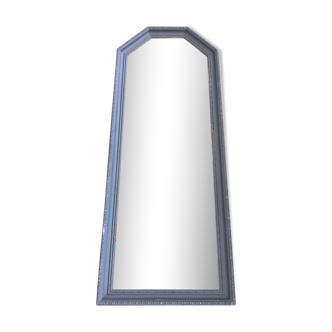Old patinated mirror golden gray