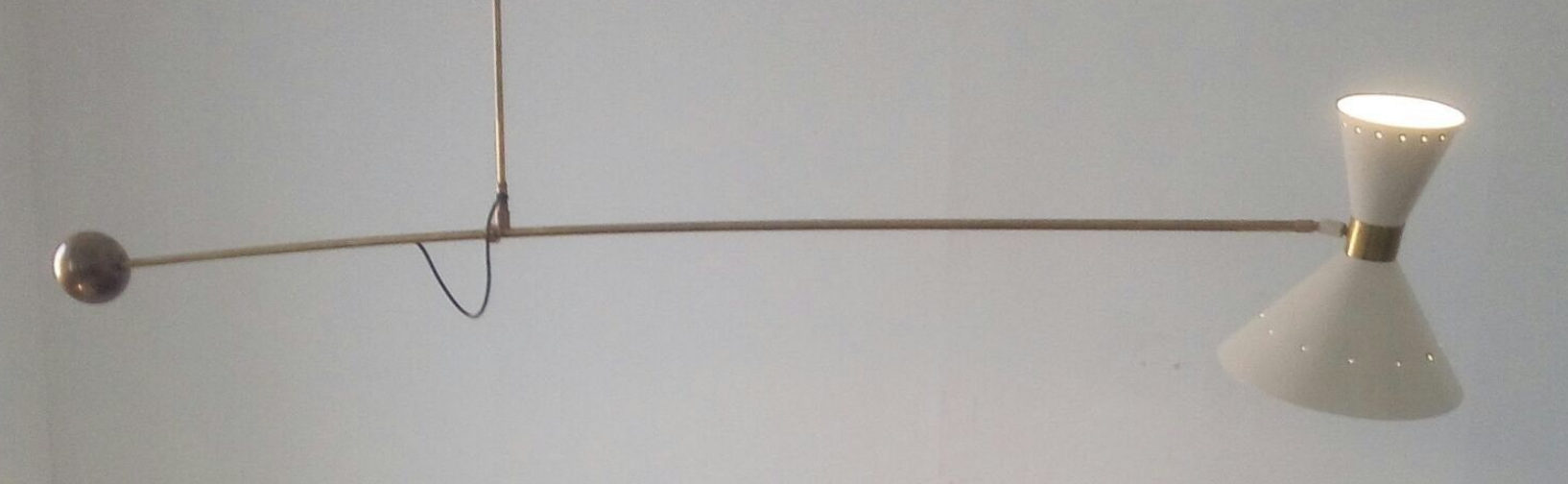 Italian suspension in the style of the 50's