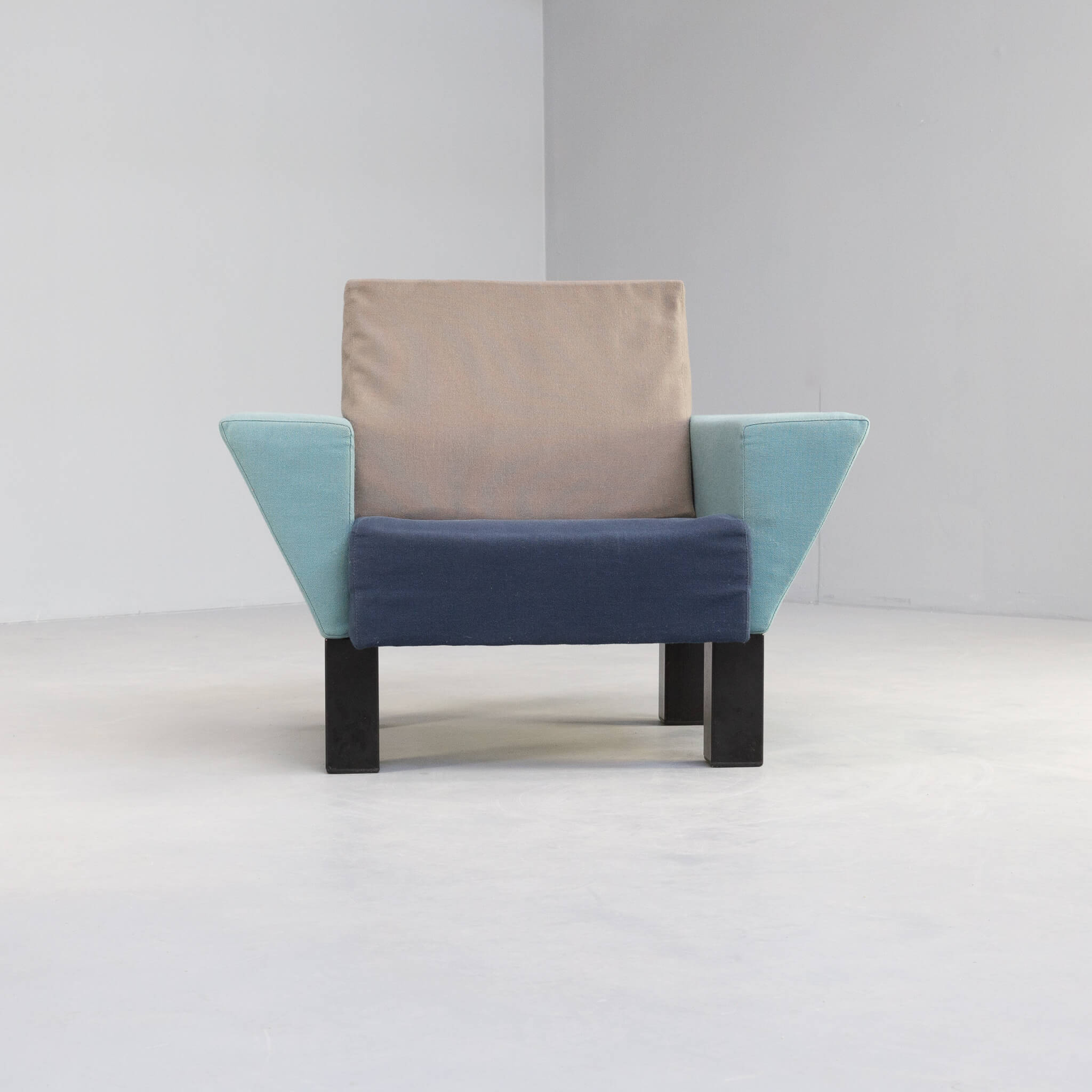 Ettore Sottsass ‘westside’ lounge chair for Knoll 80s