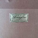 Old painting Butterflies Bernard Buffet 70's