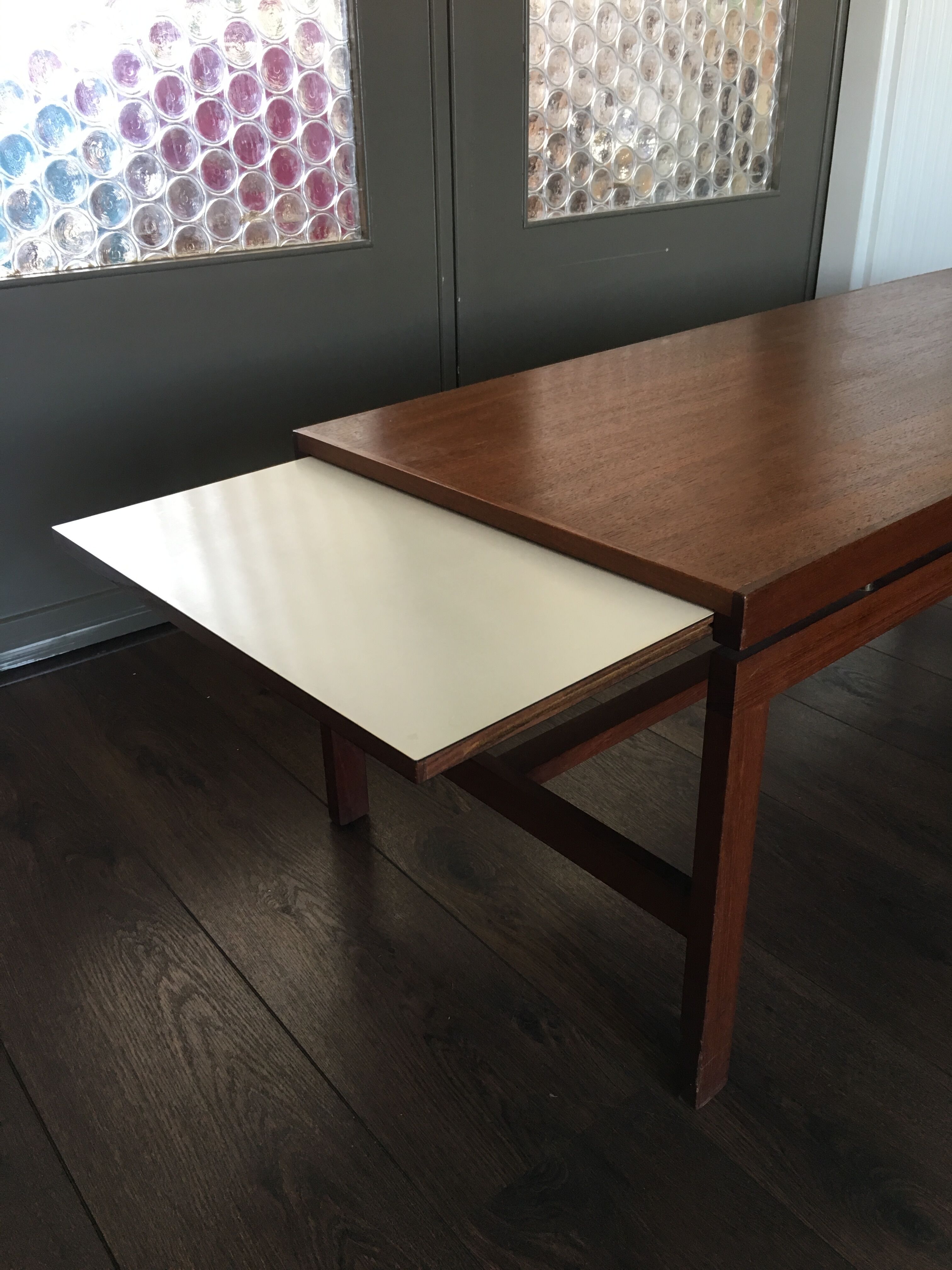 Table basse scandinave en teck
