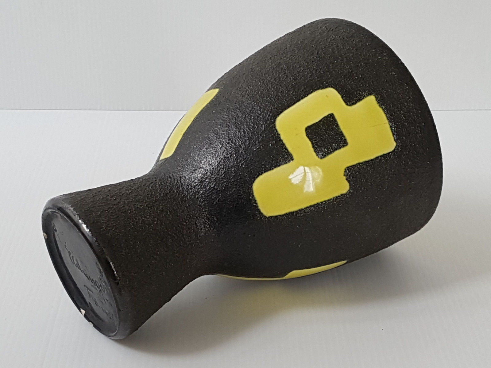 Vintage vase diabolo Elchinger 1950