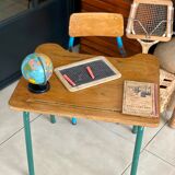 Desk and school chair set