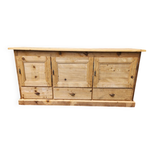 Ancien meuble de métier - portes