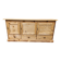 Old trade furniture with 3 drawers and 3 doors