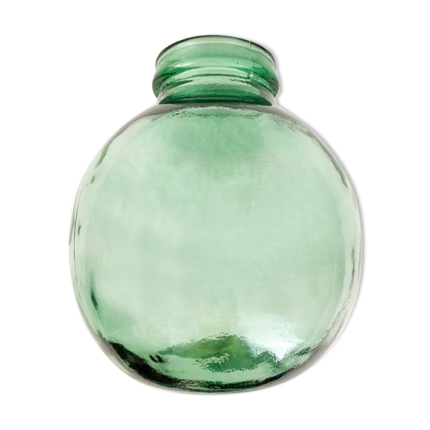 Bonbonne ronde verte