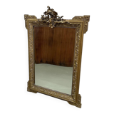 Napoleon III "rocaille" mercury mirror