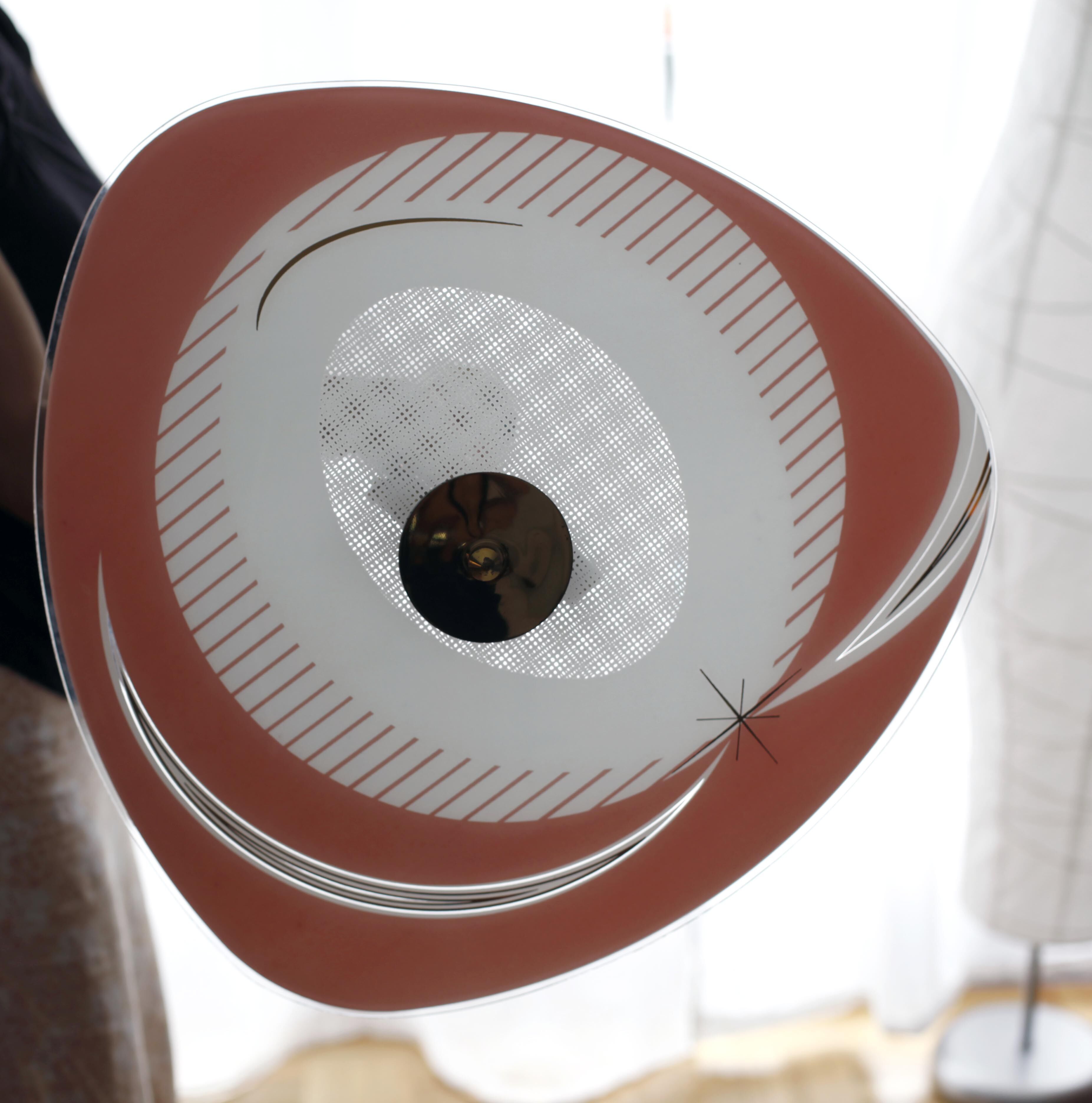 Suspension space age atomic vintage design