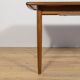 Table à manger rectangulaire extensible du milieu du siècle de Meredew, Royaume-Uni
