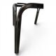 Vintage 70s coffee table - Chrome & smoked glass