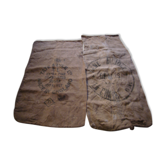 Bags burlap former one set of two