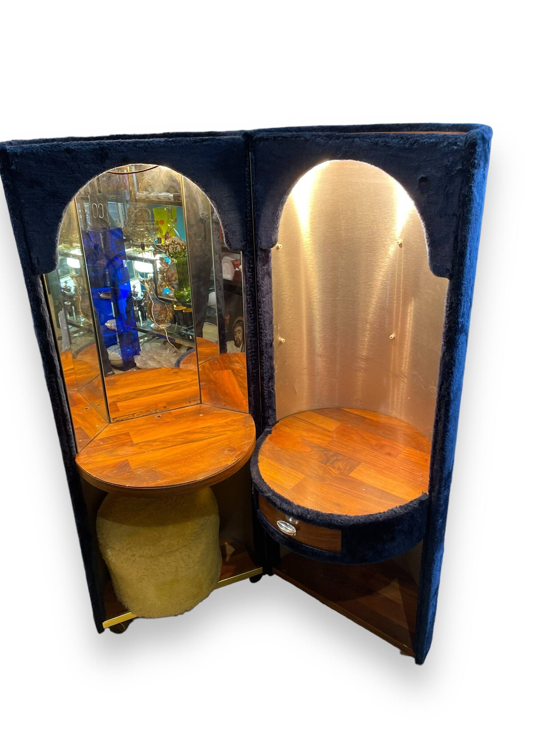 Cylindrical Dressing Table Roche bobois 70