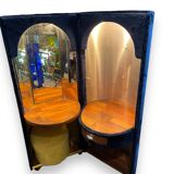 Coiffeuse Cylindrique moumoutte Roche Bobois 1970