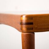 Danish Extendable Teak Dining Table by Henry Walter Klein for Bramin.