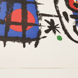 Poster after Joan miró