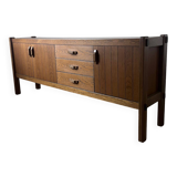 Large vintage brutalist sideboard