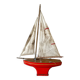 Tirot model 401, vintage toy, French brand basin sailboat