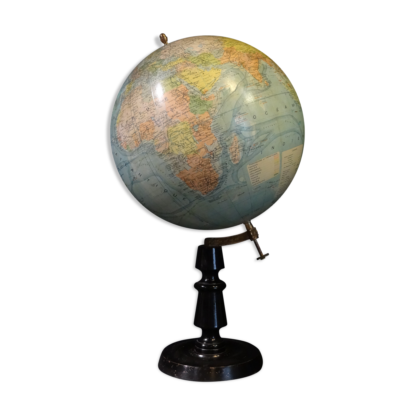 Globe Forest early XXth diameter 37 cm
