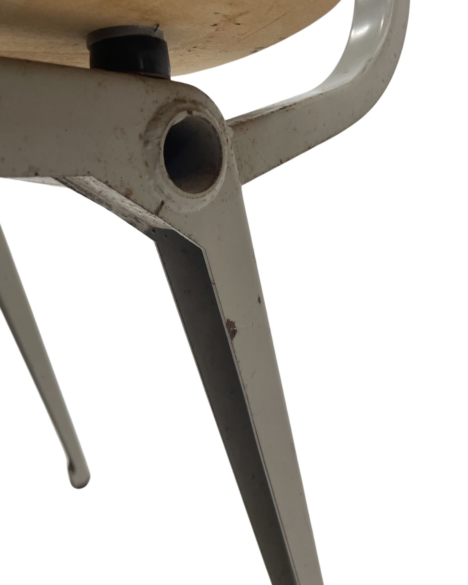Set of 4 first edition Revolt chairs, Friso Kramer for Ahrend de Cirkel
