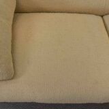 Set (2) Cassina Maralunga Sofas in beige Bouchlé-Fabrics by Vico Magistrett