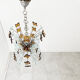 Mid-century glass sputnik chandelier, 1970s
