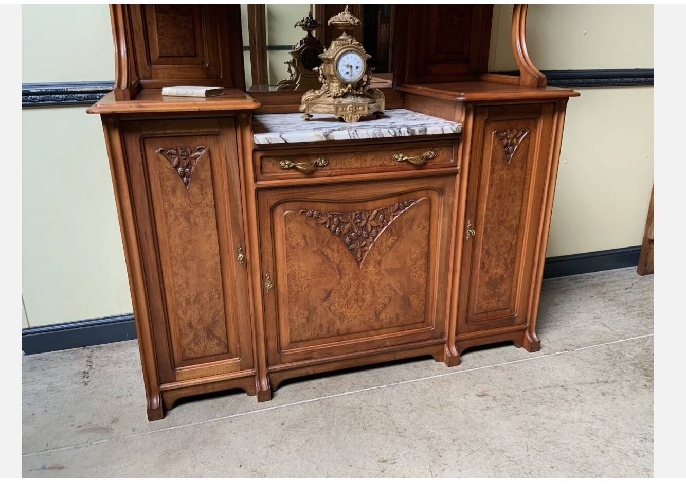 Antique - Buffet, Vertiko, Sideboard, Art Nouveau