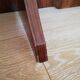 Marble and teak coffee table 60s