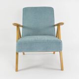 Kompas sky blue tulle armchair