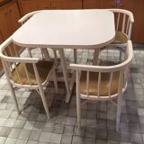 Set Thonet 1960 Table and 4 chairs